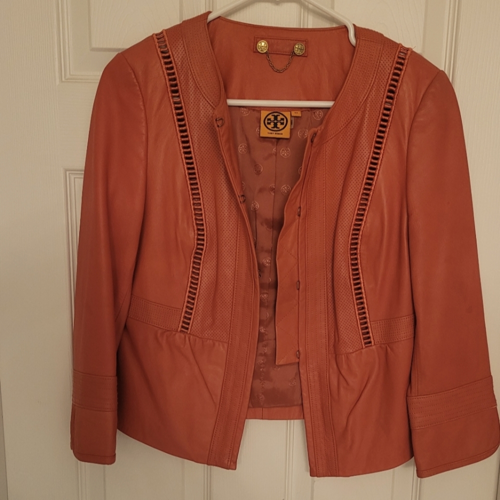 Tory Burch leather jacket